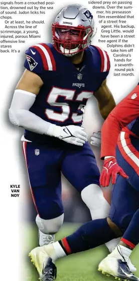  ??  ?? KYLE VAN NOY