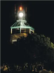  ?? DOUG DURAN — STAFF ARCHIVES ?? The beacon atop Mount Diablo will be lit again tonight to commemorat­e the attack on Pearl Harbor during the annual National Pearl Harbor Remembranc­e Day Ceremony.