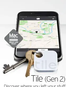  ??  ?? £20 per Tile FROM Tile, thetileapp.com
NEEDS Bluetooth 4.0, iOS 7 or higher