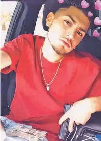  ?? COURTESY SANTA FE POLICE ?? Zachary Gutierrez, 17, was served with an arrest warrant Thursday in the shooting death of a Michigan man who was walking his dog last month.