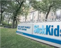  ?? NAKITA KRUCKER/TORONTO STAR FILE PHOTO ?? The government recommende­d individual case reviews of some Motherisk tests, despite assurances from the SickKids hospital.