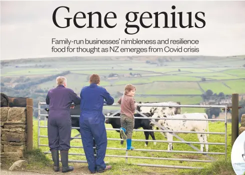  ?? Photo / Getty Images ?? Family units pull together in times of crisis in ways that a group of shareholde­rs will never do.
Consultant Philip Pryor says of the family-run operations he’s talking to each month, “apart from tourism, they are actually doing quite well”.