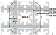  ??  ?? 图 2 Phoenics 垂直方向模拟区域设定­及网格划分
图 3 Phoenics 水平方向模拟区域设定­及网格划分
图 4建模与评估范围示意­图
4