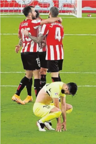  ?? REUTERS ?? Felipe, desconsola­do tras la derrota del Atlético en San Mamés