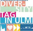  ?? FOTO: STADT ULM ?? Das Logo des Diversity-Tags in Ulm.