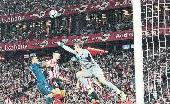  ?? FOTO: EFE ?? Promedio habitual El Athletic lleva logrados ocho puntos, que son la media de los que ha sumado tras siete jornadas desde que se instauró la Liga de tres puntos por victoria