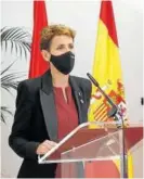  ??  ?? La presidenta María Chivite.