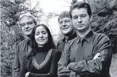  ?? FOTO: PRIVAT ?? Das Sikorski-Quartett aus Stuttgart kommt heute nach Ochsenhaus­en.