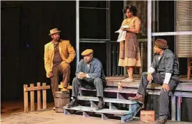  ?? Mewborne Photograph­y ?? The outstandin­g cast includes Torence Henderson, from left, Sean Massey, Nerryl Williams and Tony Campbell.