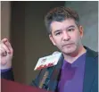  ?? WANG ZHAO, AFP/GETTY IMAGES ?? Uber has been hit by claims that management under Travis Kalanick has allowed harassment, discrimina­tion and bullying.