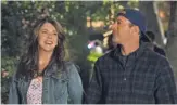  ?? SAEED ADYANI, NETFLIX ?? Lorelai (Lauren Graham) and Luke (Scott Patterson) are back in the fold for Gilmore Girls: A Year in the Life, out Nov. 25.