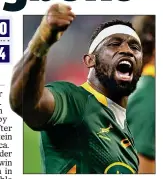  ?? ?? CAPTAIN FANTASTIC: Siya Kolisi