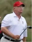  ??  ?? Many have questioned the White House doctor’s claim that Trump weighs in at 239 pounds.