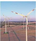  ?? FOTO: DPA ?? Weit weg von Wohnhäuser­n: Windenergi­epark in Brandenbur­g