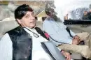  ?? PIC/PTI ?? Shashi Tharoor arrives at the Patiala House Court, in the case of his wife Sunanda Pushkar’s death, in New Delhi on Saturday