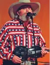  ?? ASSOCIATED PRESS FILE PHOTO ?? Singer Charlie Daniels performs in Nashville, Tenn., in 1992. A statement from his publicist said the Country Music Hall of Famer died Monday after sustaining a stroke.