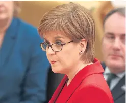  ?? Picture: PA. ?? First Minister Nicola Sturgeon and her government say they have handed universiti­es more than £1 billion.