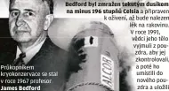  ?? James Bedford ?? Průkopníke­m kryokonzer­vace se stal v roce 1967 profesor
Bedford byl zmražen tekutým dusíkem na minus 196 stupňů Celsia
