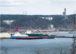  ?? Bild: Lasse Edwartz ?? Under året har två stora kokainbesl­ag gjorts i Uddevalla hamn. Åklagare och Tullverket utreder eventuella samband.