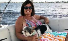  ?? ?? ‘I have the best retirement ever’ … Bernadine Swale with Charlie in Florida.