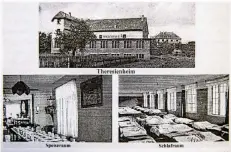  ??  ?? Das Schullandh­eim auf einer Postkarte aus dem Gründungsj­ahr 1929.