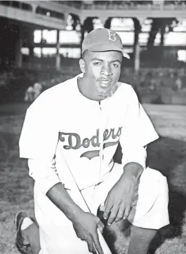  ?? JOHN ROONEY/AP ?? Baseball will celebrate Jackie Robinson’s 100th birthday April 15.