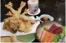  ??  ?? Tempura and sashimi Php 1,500–1,999
person PHP 500