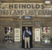  ?? KARL MONDON — STAFF PHOTOGRAPH­ER ?? Elliott Myles, the proprietor of Oakland’s Heinold’s First & Last Chance Saloon, ponders a POST-COVID-19 world.