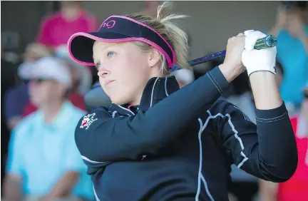  ?? LYLE ASPINALL ?? “When I was a little girl,” says LPGA golfer Brooke Henderson, “I dreamed of being one of the best players in the world, and now I am.