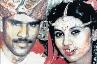  ??  ?? Rajiv and Shanaaz Sewnarain on their wedding day.