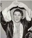  ?? Picture SUPPLIED ?? LEGENDARY: Willy Toweel celebrates after victory.