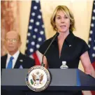  ?? ( Patrick Semansky/ Reuters) ?? US AMBASSADOR to the UN Kelly Craft: We are absolutely ready to stand alone when we are doing the right thing.