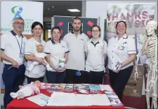  ?? Pic: ?? Sheila Kiely and her team of physiother­apists: Charlie Gilespie, Sheila Kiely, Joanne O’Reilly, Shane Sweeney, Lisa Conlon, Maria Armstrong. Donal Hackett