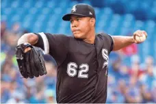  ?? NICK TURCHIARO, USA TODAY SPORTS ?? In a rare deal between Chicago’s two big-league teams, the Cubs acquired Jose Quintana from the White Sox on Thursday.