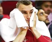  ?? Karen Warren / Houston Chronicle ?? Not only did the Rockets’ Sam Dekker have to suffer though the ignominy of Thursday’s 39-point loss, but he also injured his ankle during the course of it.