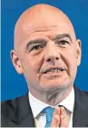  ?? Picture: PA. ?? Fifa president Gianni Infantino.