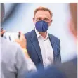  ?? FOTO: DPA ?? Christian Lindner (FDP) würde gern Finanzmini­ster werden.