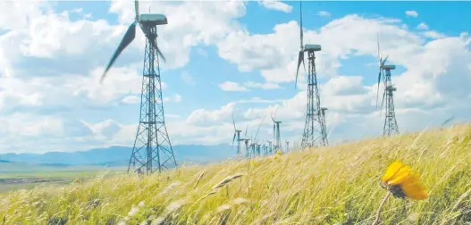  ?? TED RHODES ?? Alberta’s property rights advocate says the long-term implicatio­ns of wind farms and solar fields are unclear, and a fund would help landowners if companies went bankrupt.