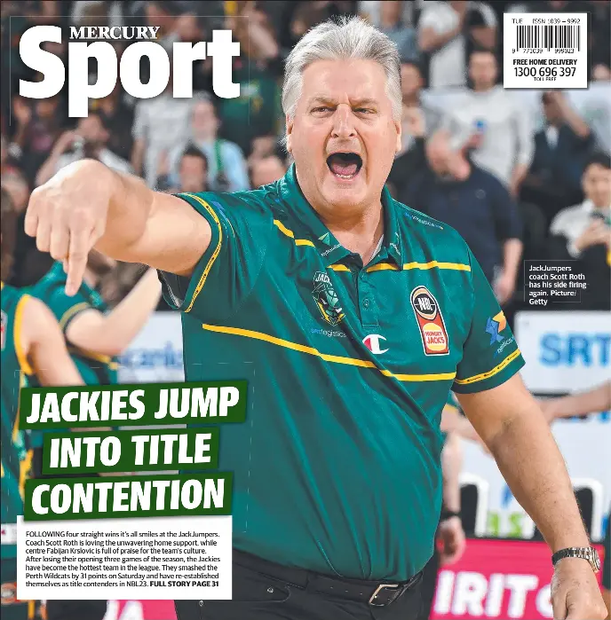 JACKIES JUMP INTO TITLE CONTENTION - PressReader