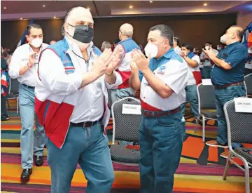  ?? ?? Asamblea. Cada septiembre el partido ARENA realiza su asamblea ordinaria. Ayer fue la 40.