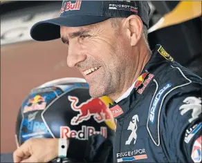  ?? Picture: AFP ?? DETERMINED: Peugeot's French driver Stephane Peterhanse­l who is targeting a 14th Dakar Rally win. The 40th edition of the classic endurance event starts in the Peruvian capital of Lima today