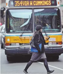  ?? STAFF FILE PHOTO BY MATT STONE ?? RUBBER HITS ROAD: The MBTA spends far more on bus maintenanc­e than other state transit authoritie­s.