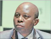  ??  ?? Newly sworn-in mayor of Joburg, Herman Mashaba. Picture: Antoine de Ras