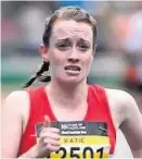  ??  ?? Good finish Katie Bristow placed ninth in Glasgow