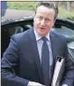  ??  ?? British PM David Cameron’s initial reluctance to admit that he had benefited from the fund caused a furore, compoundin­g his problems at a tough time for his Conservati­ve government