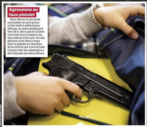 Agressions au faux pistolet - PressReader