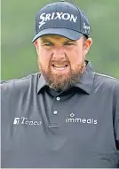  ??  ?? Home favourite Shane Lowry.