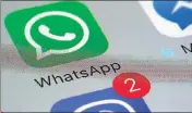  ?? AP ?? According to experts, messaging apps can ‘fingerprin­t’ text messages in order to find the originator without having to read the content of these messages.