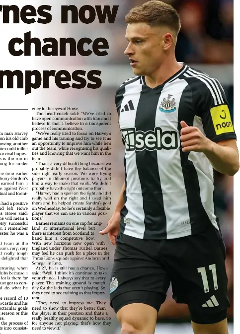 Barnes now has chance to impress - PressReader