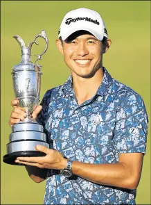  ?? Picture: Matthew LEWIS/R&A/R&A via Getty Images ?? Collin Morikawa tamed Royal St George’s to win the 149th Open